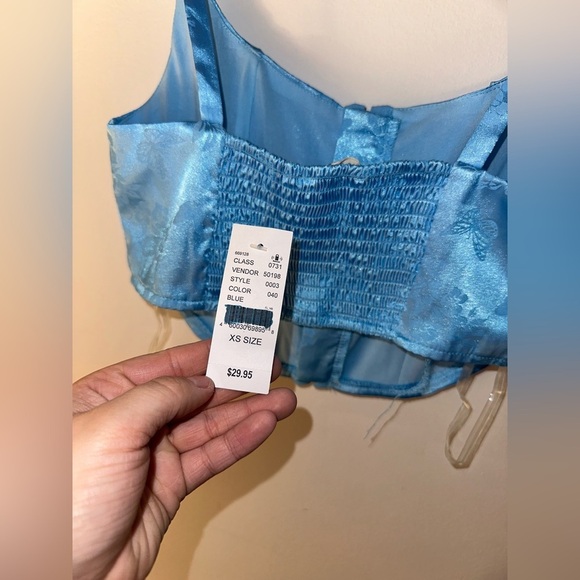 LA Hearts from PACSUN Butterfly Corset Tank Top NWT Size XS - Picture 9 of 13